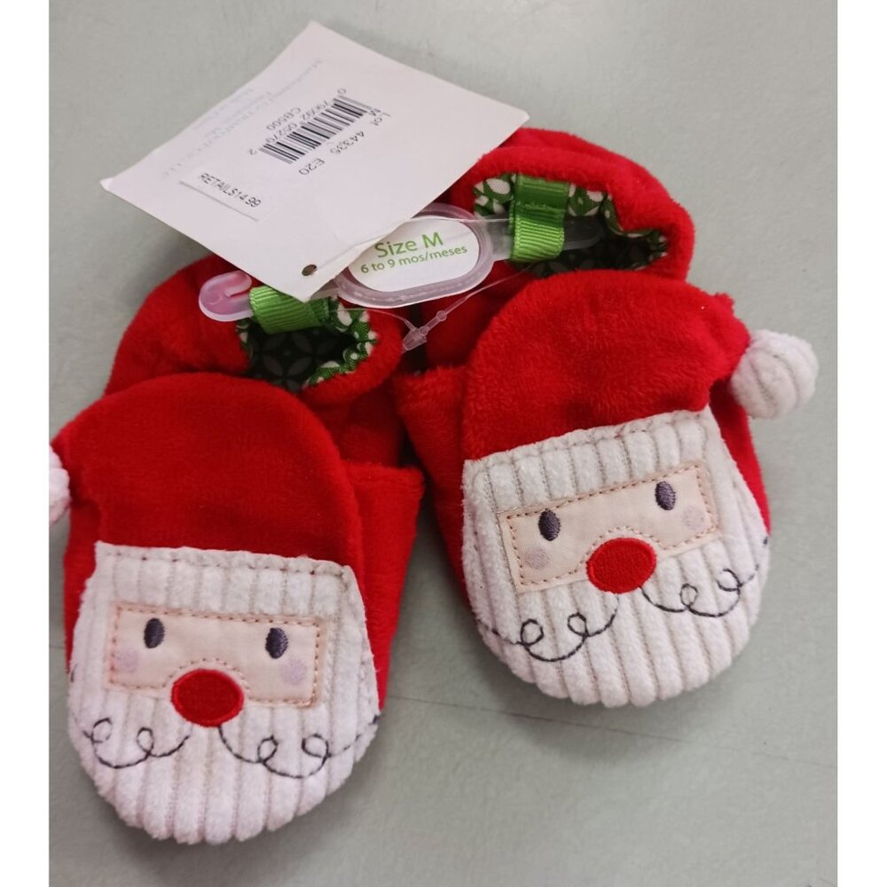 Wee Kids Infants Christmas Booty Shoes NWT Size M 6-9 Months